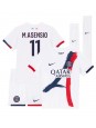 Paris Saint-Germain Marco Asensio #11 Auswärts Trikotsatz für Kinder 2024-25 Kurzarm (+ Kurze Hosen)